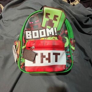 Loungefly Green and Red Kids Backpack